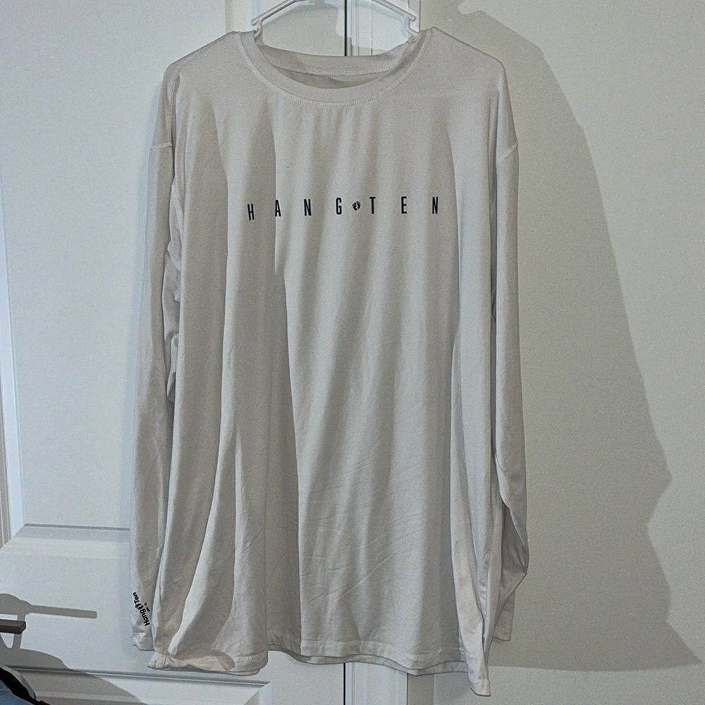Hang Ten Surfer Rash Guard SPF 50 Rashie Surf Beach Stretch LS Shirt 2XL mens